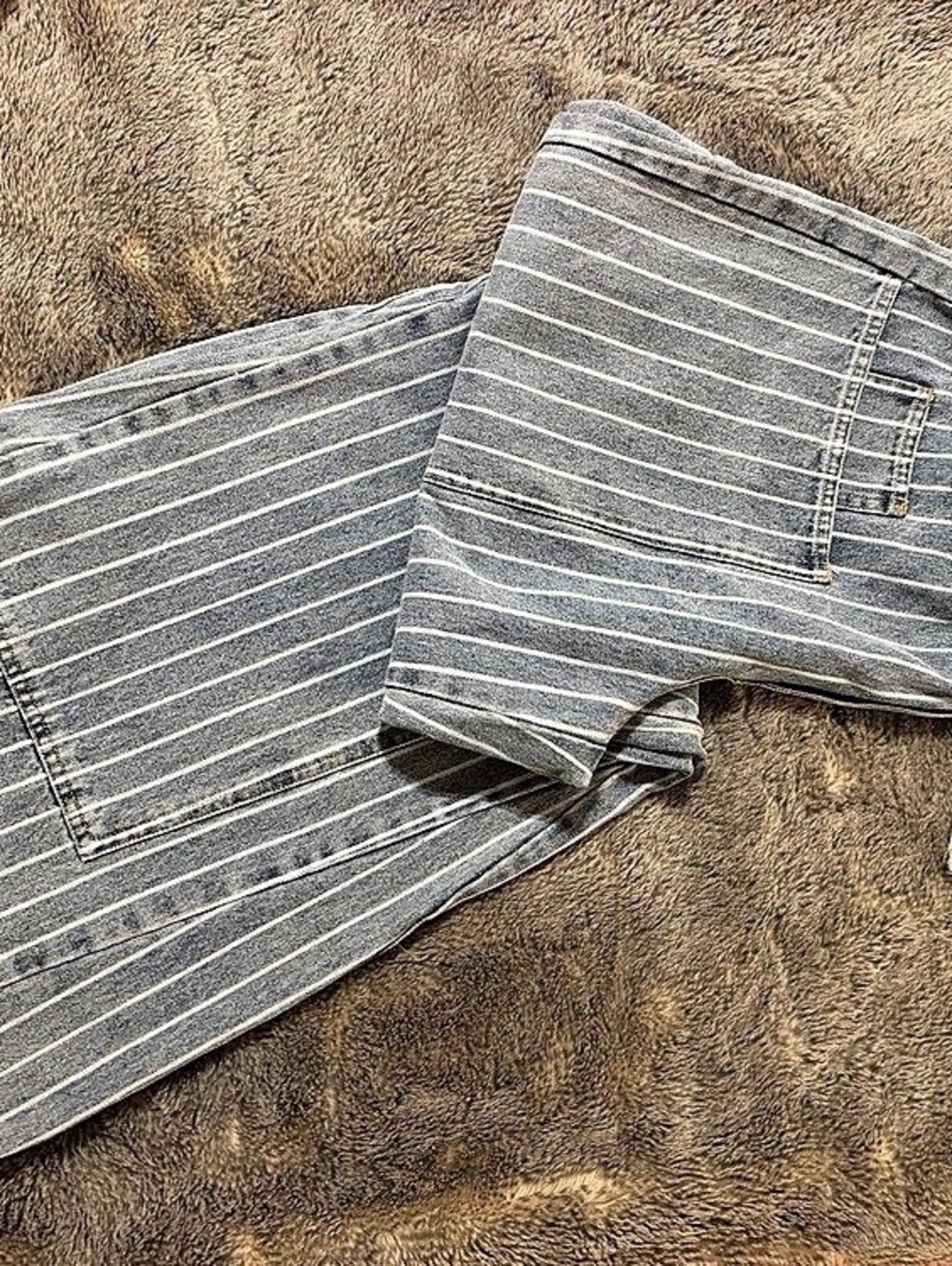 BIBI Wide Leg Striped Pants NWT 45